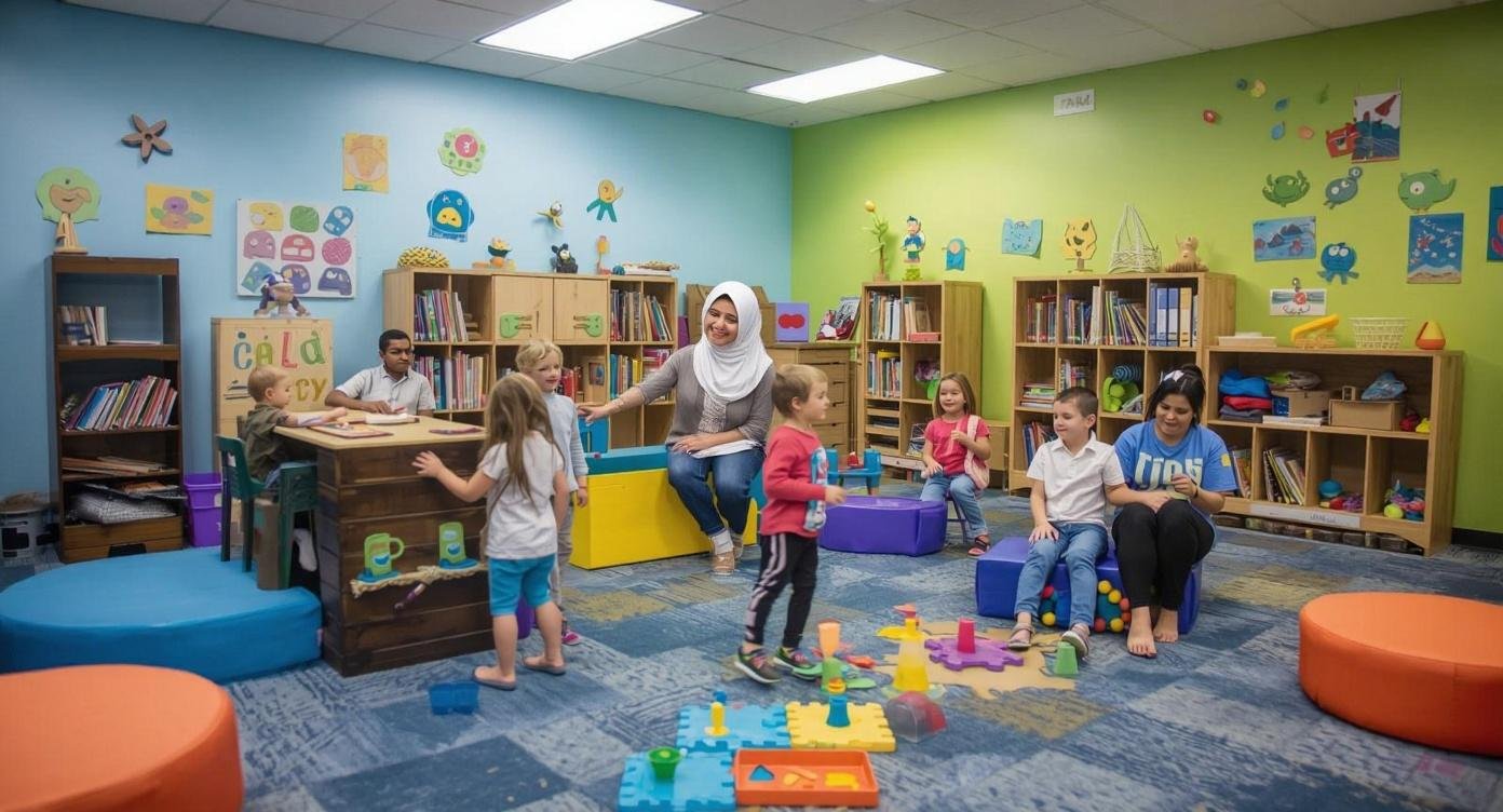 change the photo of the woman into saudi woman in hijab